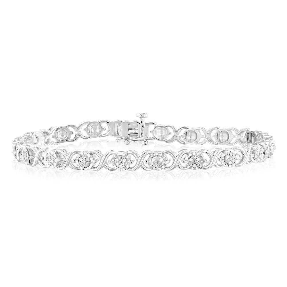 Diamond Cut Hugs & Kisses Jewelry Set – 14K Yellow Gold Plated Over 925 Sterling Silver