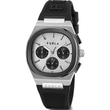 Load image into Gallery viewer, Furla WW00036003L1 Multi Travel Black Silicone Womens Watch
