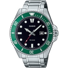 Load image into Gallery viewer, Casio MDV107D-3A Stainless Steel Diver Watch