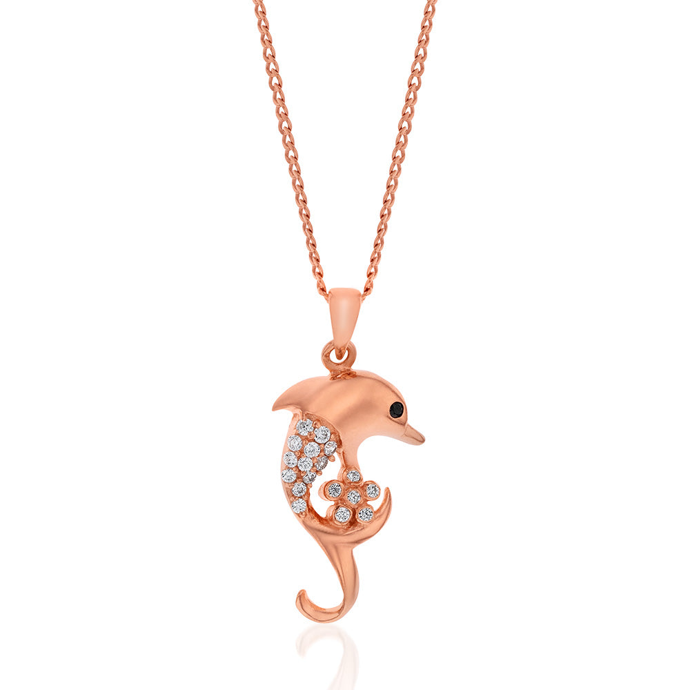 Dolphin Pendant Necklace Dolphin Jewellery Australia Sterling
