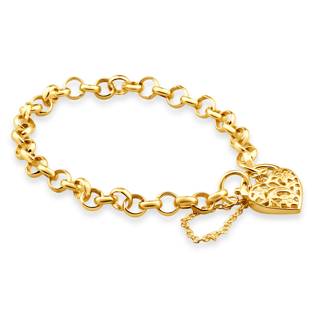 Belcher Bracelet Argos Gold Plated Vermeil Silver Belcher Chain