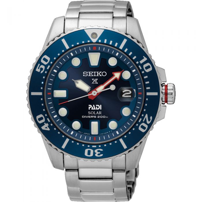 Seiko Prospex SNE549P Special Edition PADI Divers Solar Watch