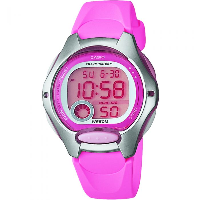 Casio LW200-4B Pink Youth Digital Watch