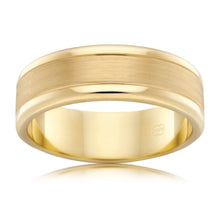 Load image into Gallery viewer, 9ct Yellow Gold 5mm Ring. Size X