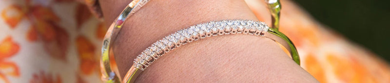 Diamond Bangles