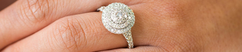 Pave Engagement Rings