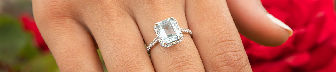 Aquamarine Rings