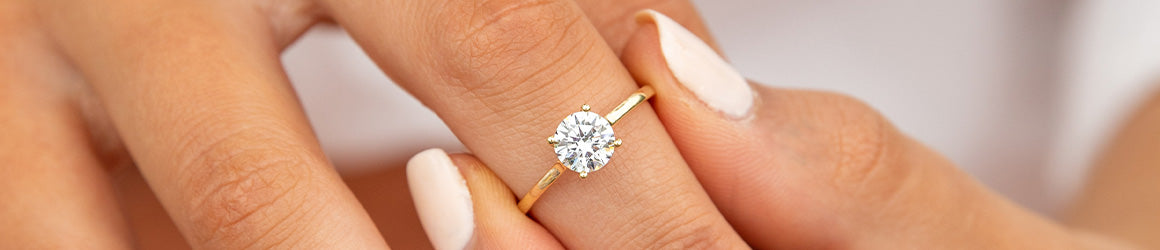 Cubic Zirconia Engagement Rings