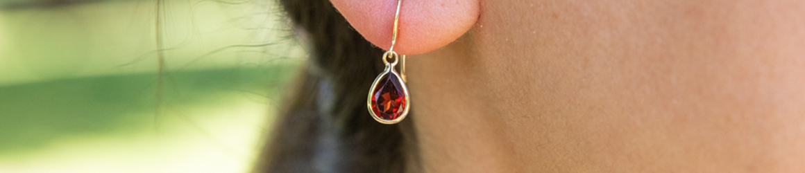 Garnet Earrings