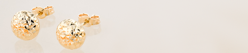 Gold Stud Earrings