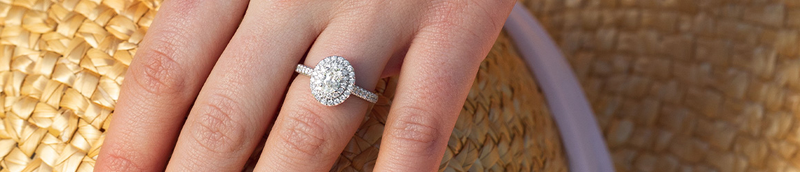 Halo Engagement Rings