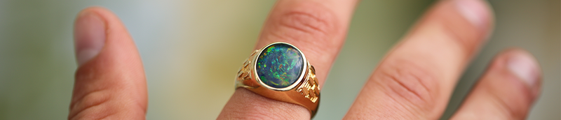 Opal Rings