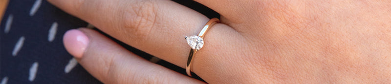 Pear Diamond Engagement Ring