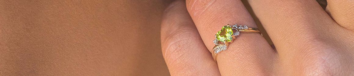 Peridot rings 2025 for sale