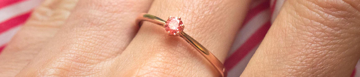 Engagement Ring Pink Diamond
