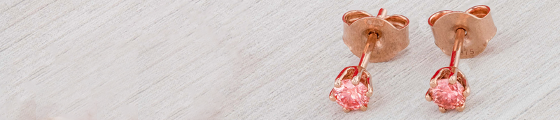 Rose Gold Earrings