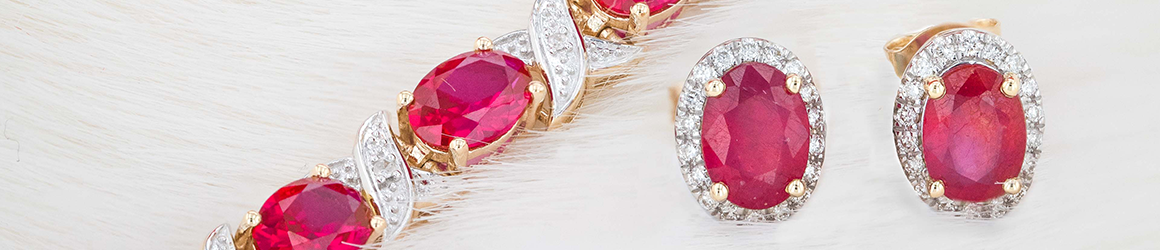Ruby Earrings