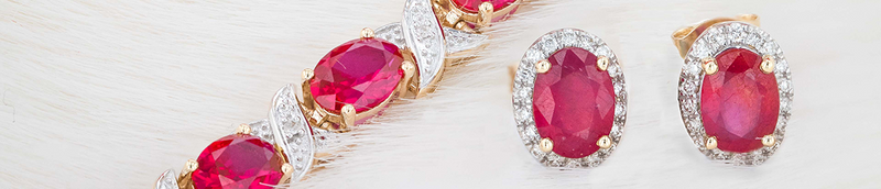 Ruby Earrings