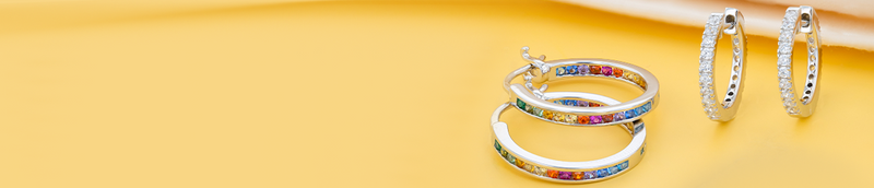 Silver Hoop Earrings