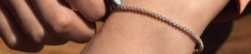 White Gold Bracelets
