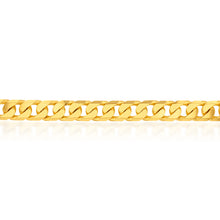 Load image into Gallery viewer, 9ct Yellow SOLID Gold Heavy Curb 55cm Chain 450 Gauge