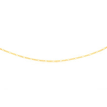 Load image into Gallery viewer, 9ct Yellow Gold Figaro 1:3 60Gauge 45cm Chain