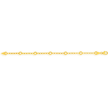 9ct Exquisite Yellow Gold Fancy Bracelet