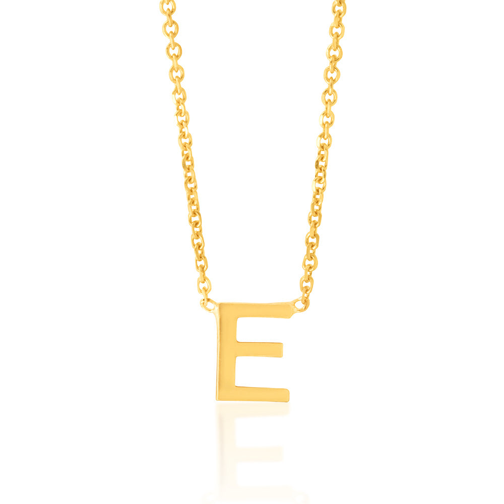 9ct Yellow Gold Initial