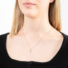 Load image into Gallery viewer, 9ct Yellow Gold Initial &quot;L&quot; Pendant