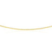 Load image into Gallery viewer, 9ct Yellow Gold 60 Gauge Curb 55cm Chain