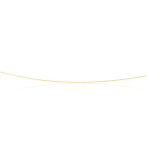 9ct Yellow Gold 18 Gauge Fine Curb 41cm Chain