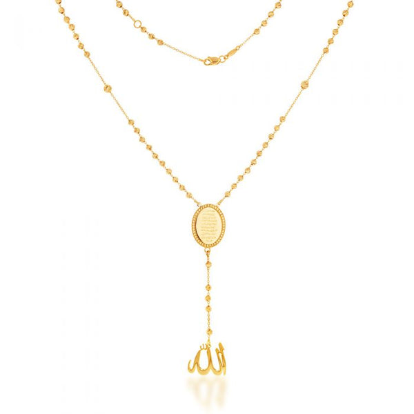 Solid Gold Madonna Necklace, 9ct yellow gold – SORU JEWELLERY