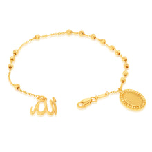 Load image into Gallery viewer, 9ct Yellow Gold Islamic Rosary 19.1cm Bracelet
