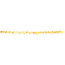 Load image into Gallery viewer, 9ct Yellow Gold Fancy Heavy Chain 19cm Bracelet