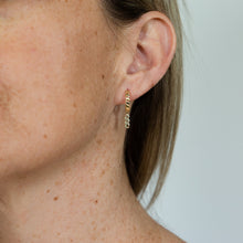 Load image into Gallery viewer, 9ct Yellow Gold Chain Links Drop Earrings