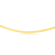 Load image into Gallery viewer, 9ct Yellow Gold Fancy 120 Gauge 55cm Chain