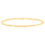 9ct Yellow Gold Fancy 19cm Bracelet