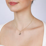 9ct Yellow Gold Allah Pendant