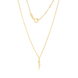 9ct Yellow Gold Horn Of Plenty 27cm Anklet