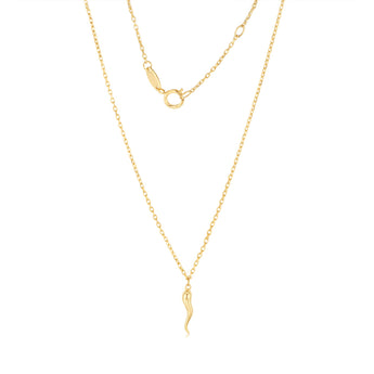 9ct Yellow Gold Horn Of Plenty 27cm Anklet