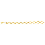 9ct Yellow Gold Fancy Belcher 20.3cm Bracelet