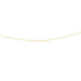 9ct Yellow Gold Fine 40+5cm Chain