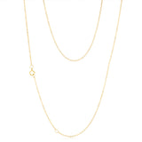 9ct Yellow Gold Fine 40+5cm Chain