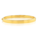 9ct Yellow Gold Fancy Square Bangles