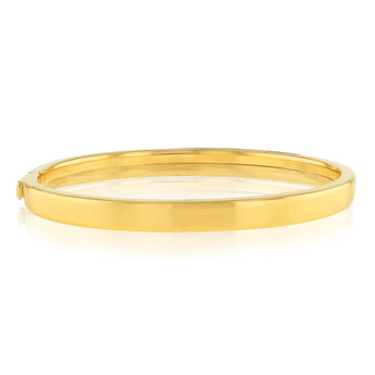 9ct Yellow Gold Fancy Square Bangles