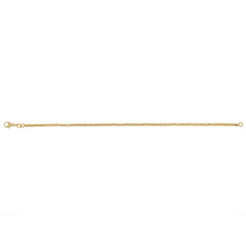 9ct Yellow Gold Fancy Beads Bracelet