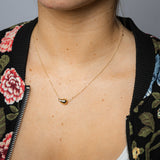 9ct Yellow Gold Polished Teardrop on Chain Necklace