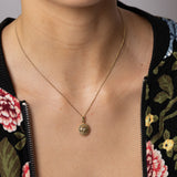 9ct Yellow Gold Sun Pendant
