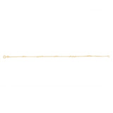 Mini Heart 19cm Bracelet in 9ct Yellow Gold