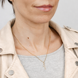 Cross Cutout Pendant in 9ct Yellow Gold
